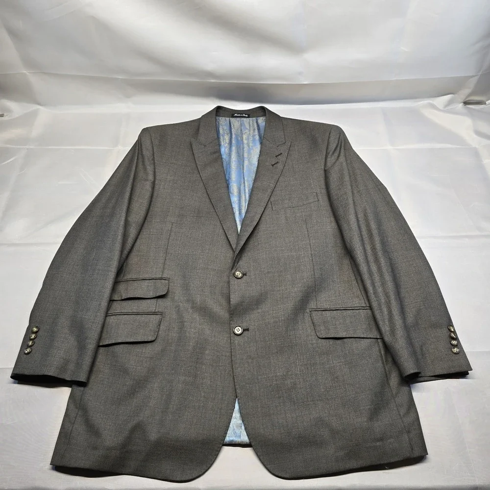Sartoria Tosi Super 150's 100% Wool Blazer 46L Men Made In‎ Italy